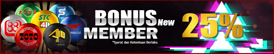 BONUS NEWMEMBER 25%